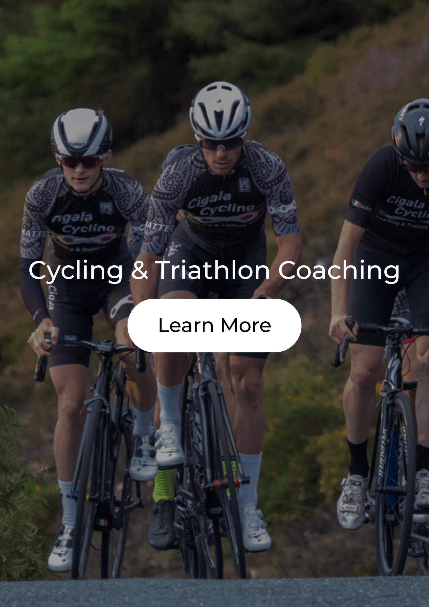 Matteo Cigala cycling coach based in Ireland